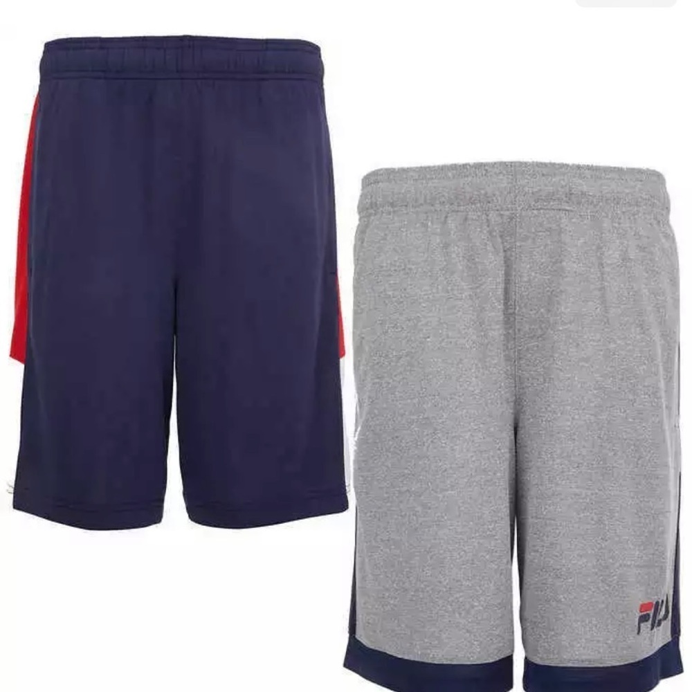 Fila Youth Boy's 2-pack Athletic Shorts